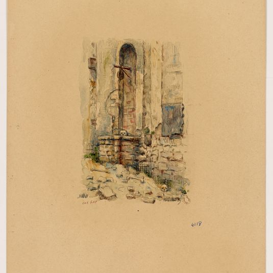 Puits du cimetière Saint André des Arts