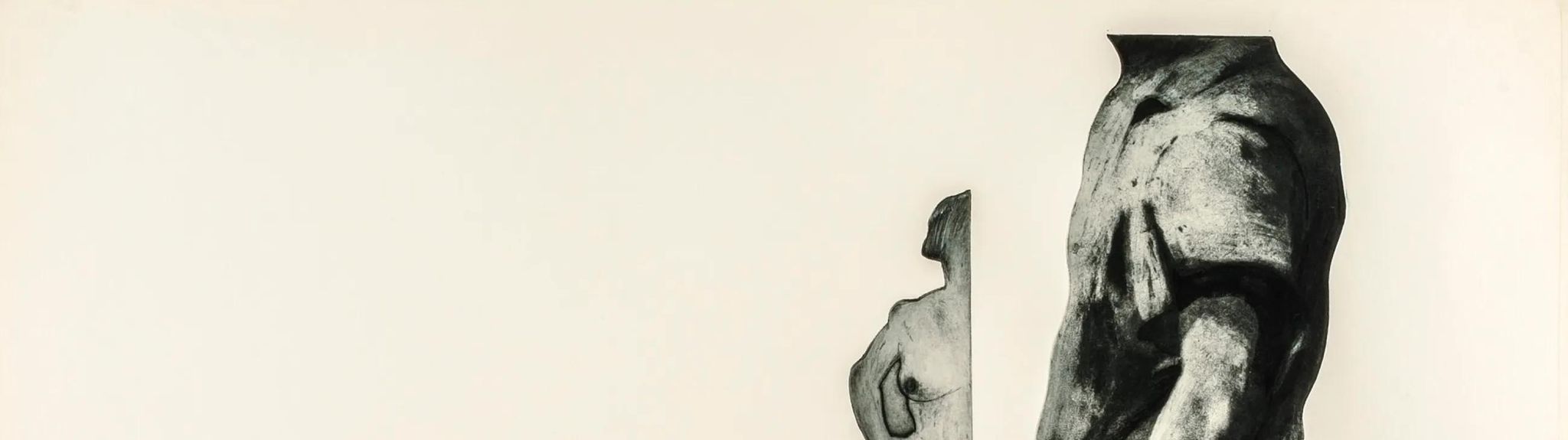 (The Artist and Model, portfolio) Artist, Model, Container