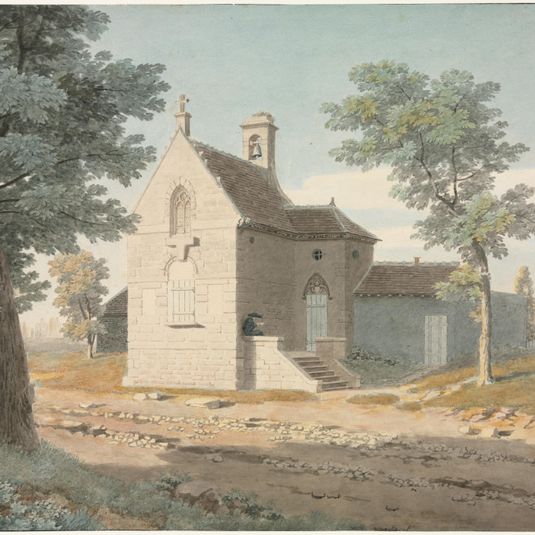 Church by a Road