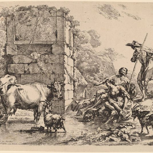 Cow Drinking
