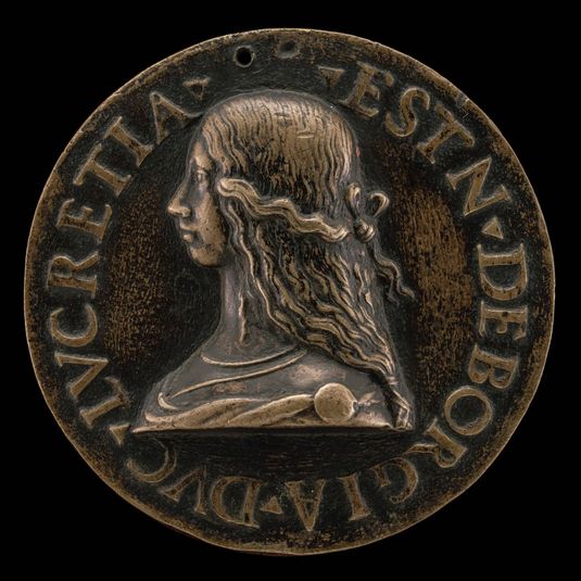 Lucrezia Borgia, 1480-1519, Wife of Alfonso d'Este of Ferrara 1502