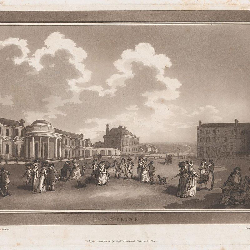 The Steine (An Excursion to Brighthelmstone)