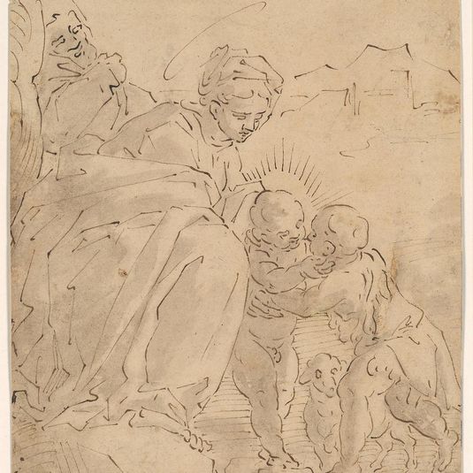 The Holy Family with the Young Saint John the Baptist