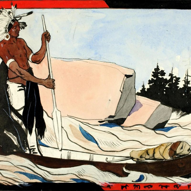 Burial of a Papoose