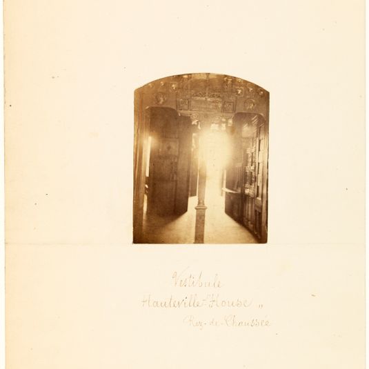 Le vestibule d'entrée à Hauteville House