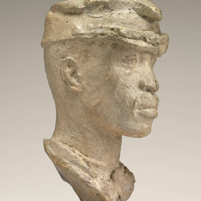 Study Head of a Black Soldier