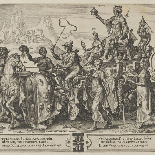 The Triumph of the Riches, from The Cycle of the Vicissitudes of Human Affairs, plate 2