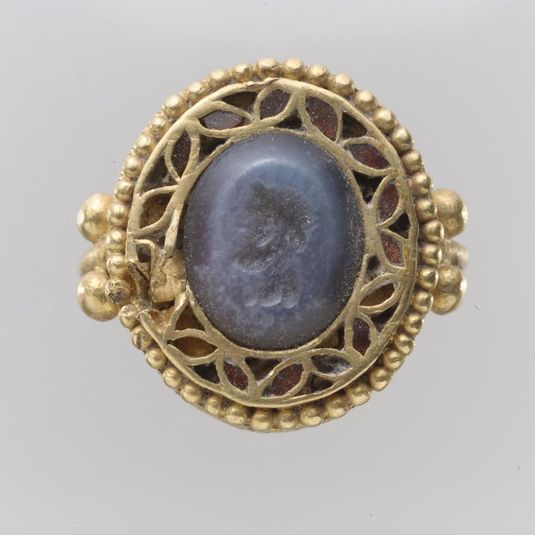 Intaglio in ring