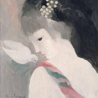 Girl with a Dove