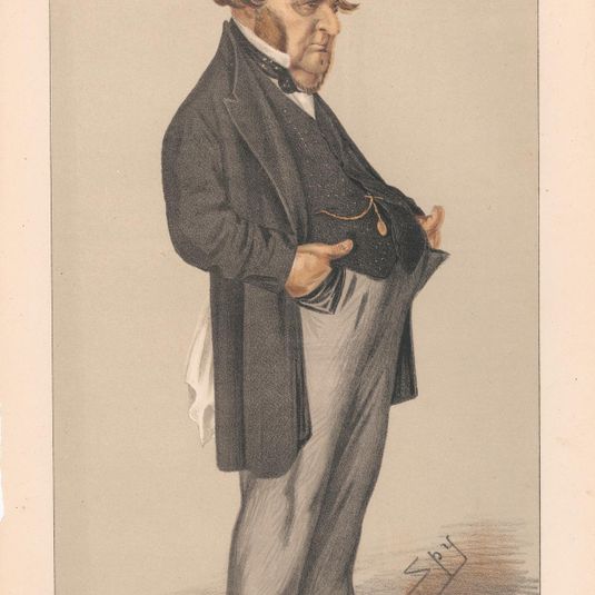 Vanity Fair - Artists. 'Historic Art'. Mr. G.W. Ward. 20 December 1873