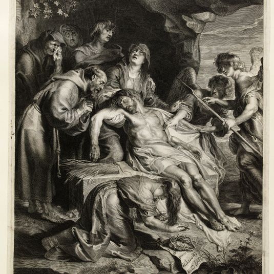 Le Christ mort sur les genoux de la Vierge d'après Rubens (Dutuit 101, p. 73)