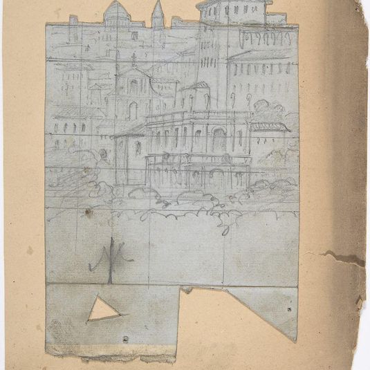 Design for a Stage Set at the Opéra, Paris