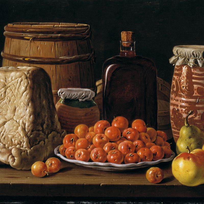 Still Life with Fruit and Cheese