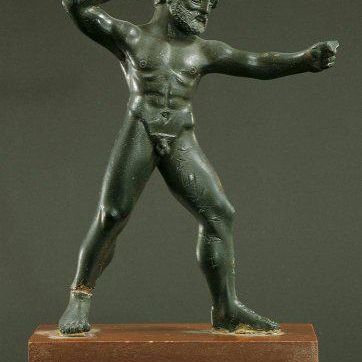 Bronze Votive Figurine of Herculesand Ground Floor
