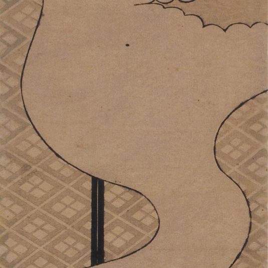 Courtesan Dreaming of an Affair on a Pleasure boat on the Sumida River