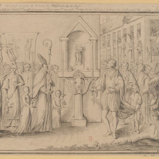 Bas-relief au coin de la rue des Juifs et de la rue du Roi-de-Sicile.
