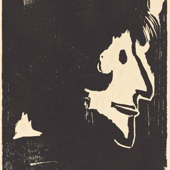Woman's Profile (Frauenprofil)