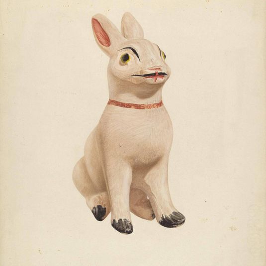 Chalkware Rabbit