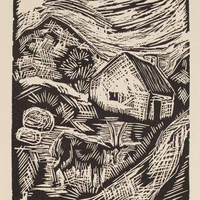 Untitled (Landscape With Goat)