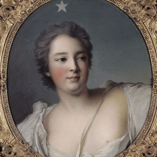 Portrait d'Anne-Marie de Mailly-Nesle, marquise de La Tournelle, plus tard duchesse de Châteauroux, en Point du jour