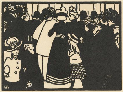 Félix Vallotton - Lalique's Window (La vitrine de Lalique) Smartify Editions