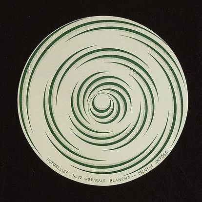 Rotorelief n°11 - Total Eclipse / Rotorelief n°12 - White spiral