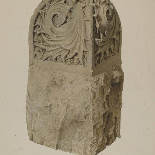 Stone Gate Post
