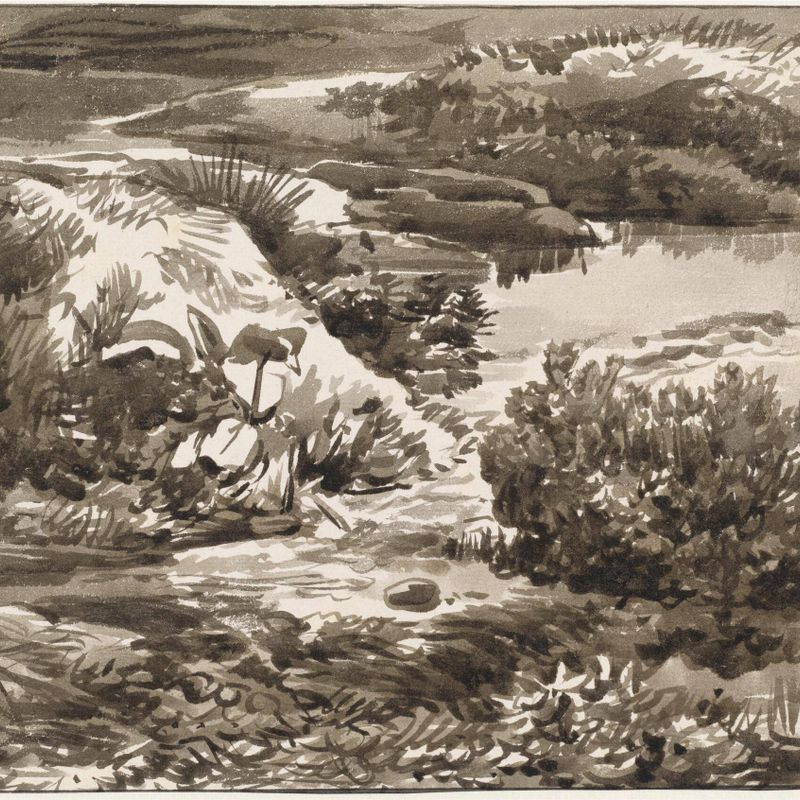 Corner of a Meadow with a Stream