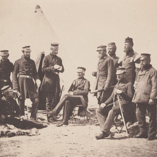 Lieutenant General Sir J. L. Pennefather & Staff