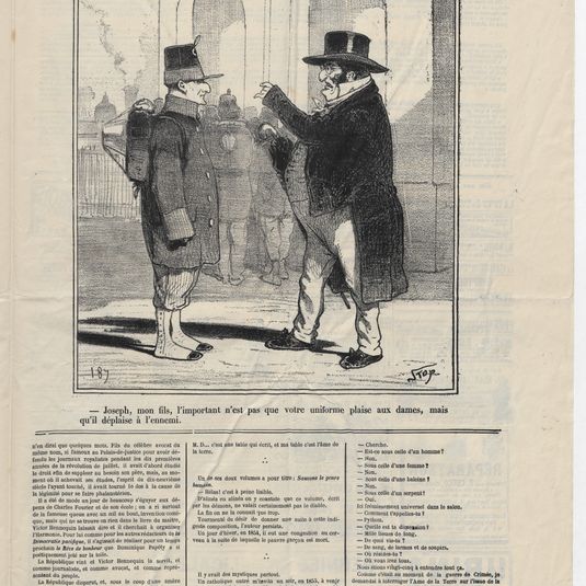 Le Charivari, trente-neuvième année, mardi 16 et mercredi 17 août 1870