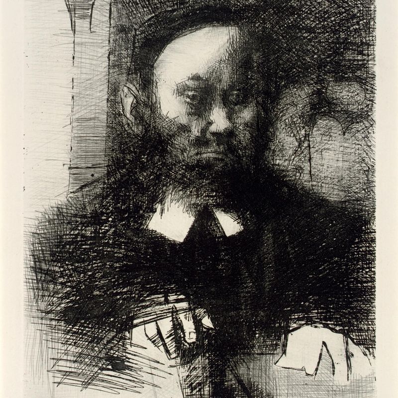 The Rabbi in His Study