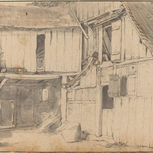 Interior of a Courtyard