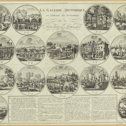 6ème planche médaillons n°81 à n°96