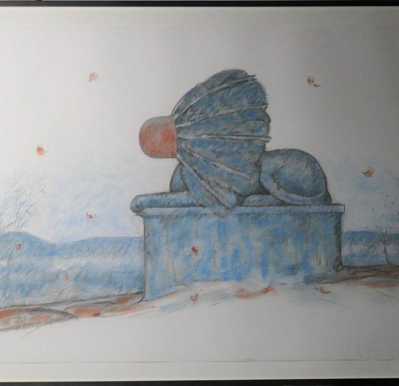 Shuttlecock/Sphinx in Autumn