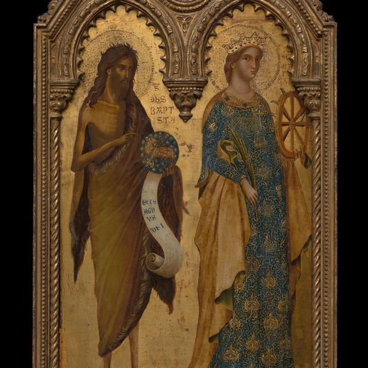 Saints John the Baptist and Catherine of Alexandria