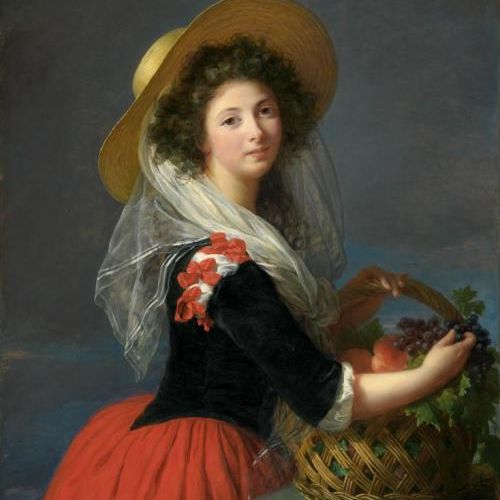 ASL: Chest of Drawers with Doors and Portrait of Marie-Gabrielle de Gramont, Comtesse de Caderousse