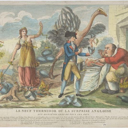 The Ninth of Thermidor, or the English Surprise, to Honest People of All Countries (Le Neuf Thermidor ou la surprise angloise, aux honnêtes gens to tous le pays)