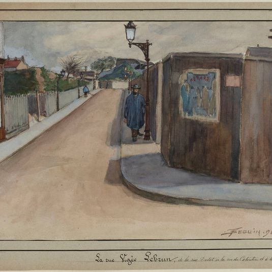 La rue Vigée Lebrun,de la rue Dutot à la rue du Cotentin et à la rue des Fourneaux”