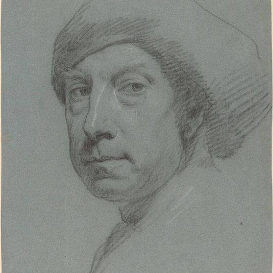 Self-Portrait Wearing a Turban