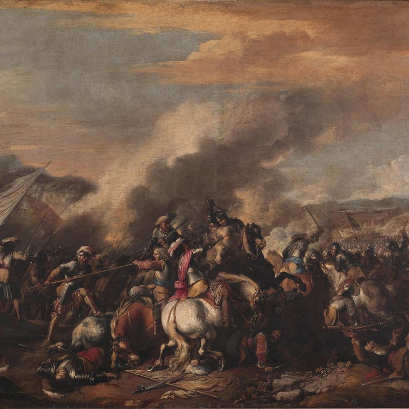 Fight for possession of a fortress