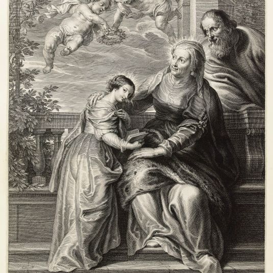 Sainte Anne instruisant la Vierge (Dutuit 2 p. 128)