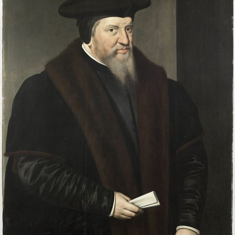 Portrait of Viglius van Aytta (1507-1577), jurist, president of the Secret Council of the Netherlands in Brussels