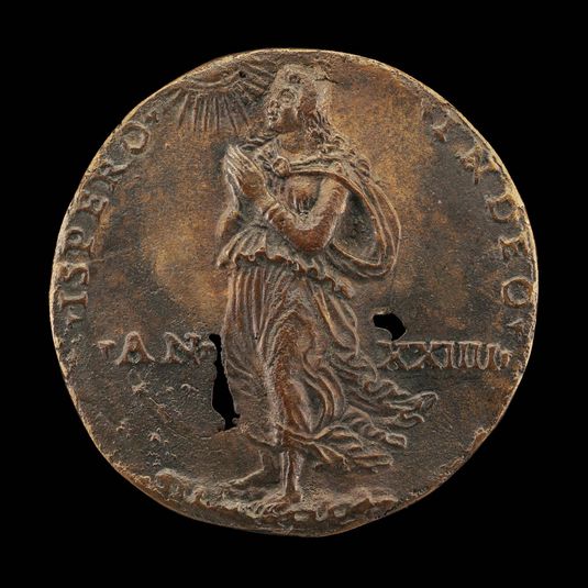Nonnina Praying [reverse]