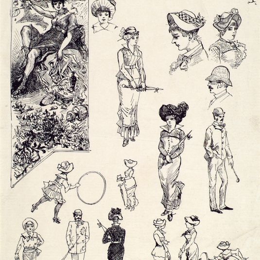 Wiener Typen 1880 (Wiener Sommermoden)