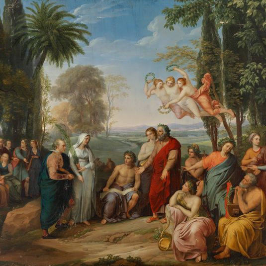 Klopstock Among the Poets in Elysium