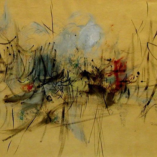 Untitled (1958 Yellow Abstract)