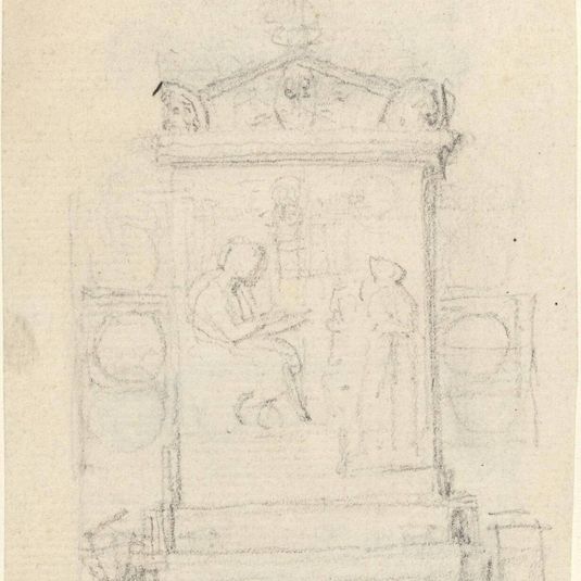 Design for the Tomb of Dr. Joseph Warton