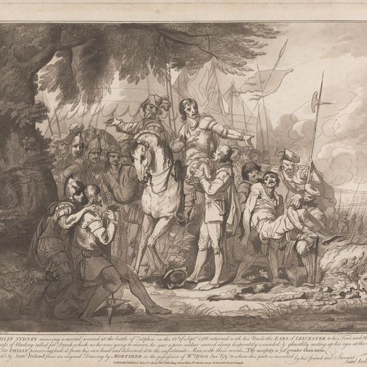 The Death of Sir Philip Sydney (number 42 of Catalogue Mortimer Exhibition 1968)