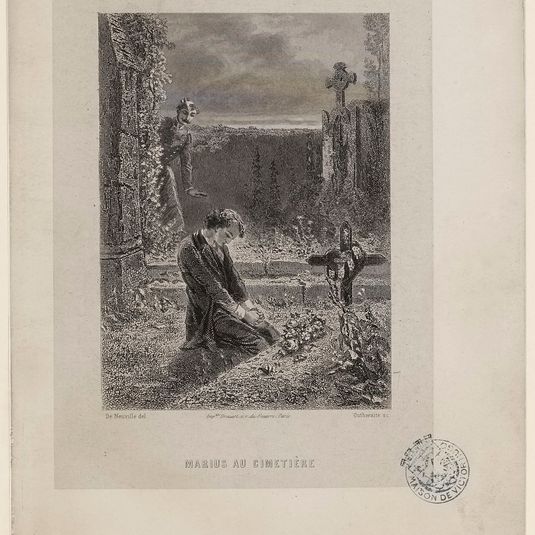 10. Marius au cimetière ["Quelque cotillon"] [Les Misérables]