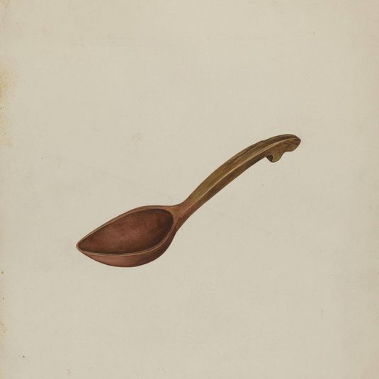 Oval Wooden Spoon